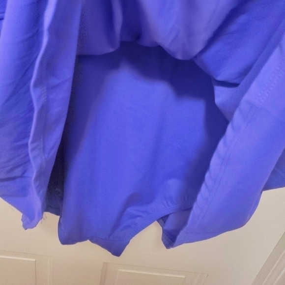 Coastal Blue Purple One Piece Swimsuit Size 16/18 - Picture 6 of 11